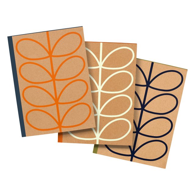 Orla Kiely Orla Kiely A4 Notebook Linear Stem