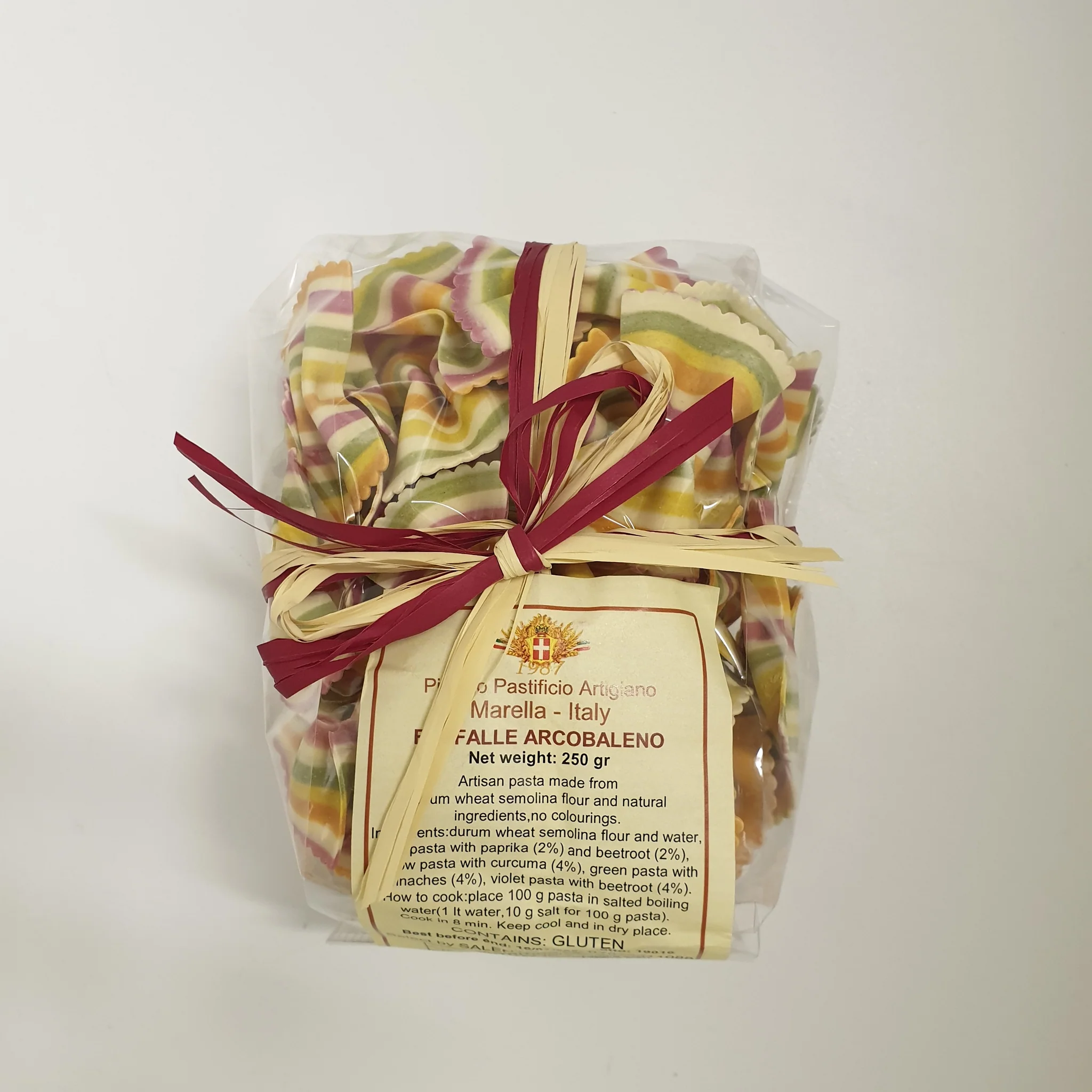 Antonio Marella Farfalle Arcobaleno Multicolour Bows 250g