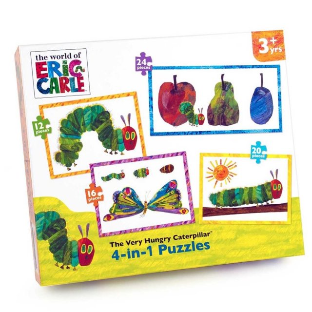 The Very Hungry Caterpillar 4 in 1 Puzzle