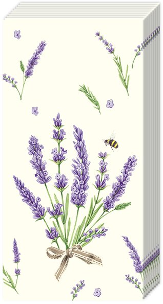 Ideal Home Range IHR Tissues Bouquet Of Lavender Cream