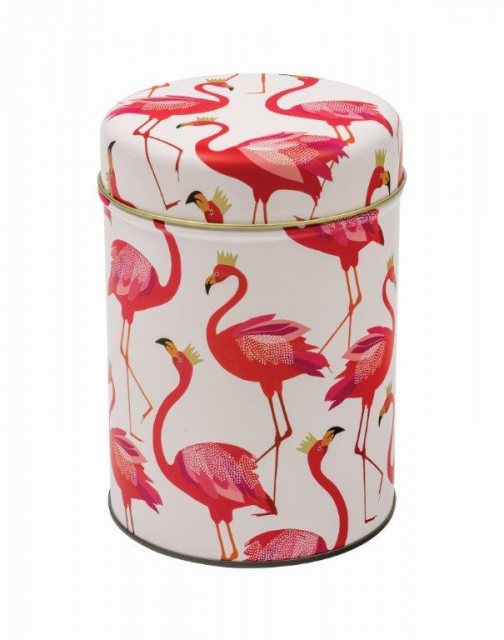 Sara Miller London Sara Miller Navy Hummingbird Biscuit Barrel