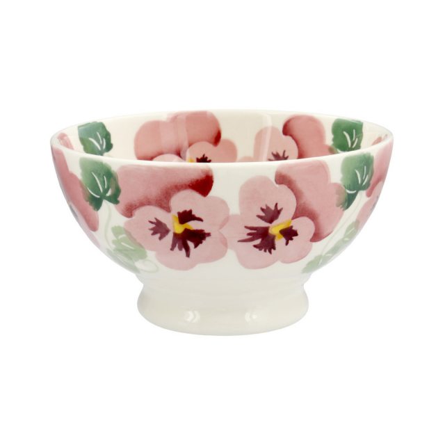 Emma Bridgewater Pink Pansy French Bowl