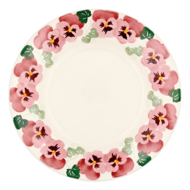 Emma Bridgewater Pink Pansy 10.5 Inch Plate