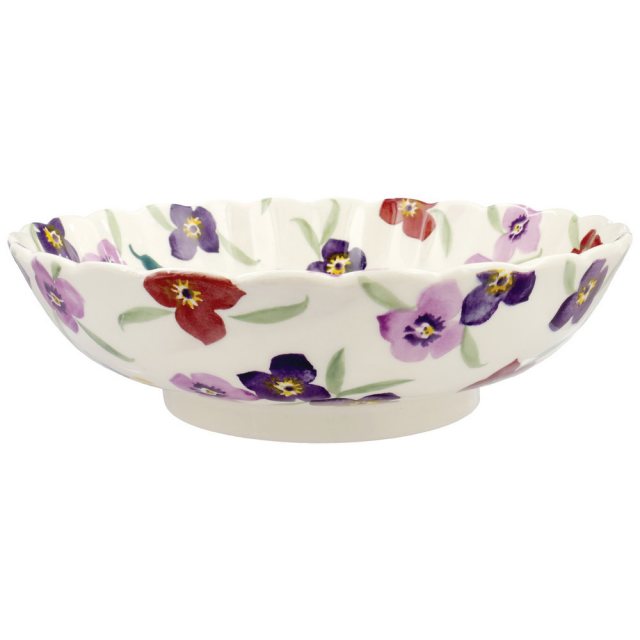 Emma Bridgewater Wallflower Large Fluted Dish