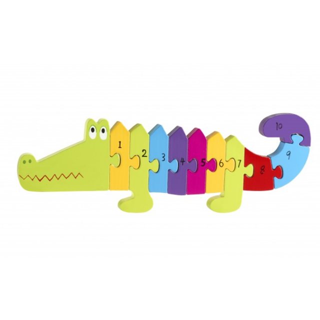 Orange Tree Orange Tree Toys Crocodile Number Puzzle