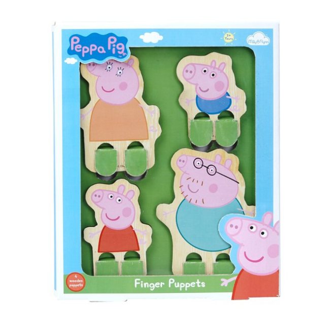 Peppa Pig Little Learners Hickory Dickory Dock Finger Puppet Book (Board book)