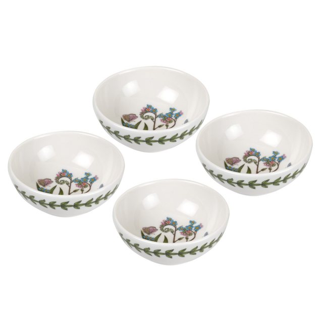 Portmeirion D/C   Botanic Garden Low Bowl 3.75' Set Of 4