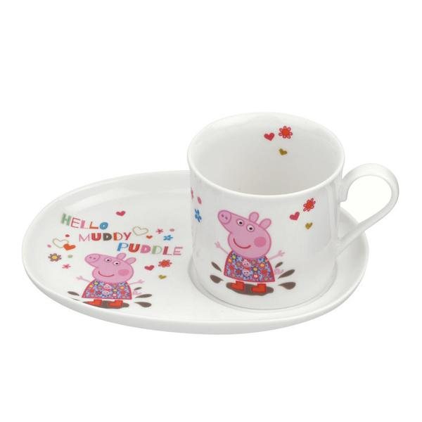 Portmeirion Pottery PP Mug & Snack Plate