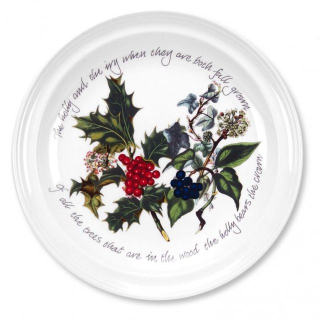Portmeirion Pottery Holly and the Ivy  Seconds 10inch Plate