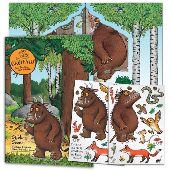 The Gruffalo D/C   Gruff Sticker Scene With Stickers