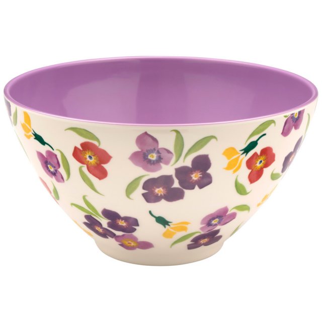 Emma Bridgewater Rose & Tulipani Soleado Salad Bowl Melamine