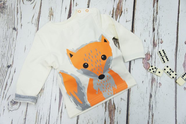 Blade & Rose Scion Living Mr Fox Duck Egg & Orange Large Mug