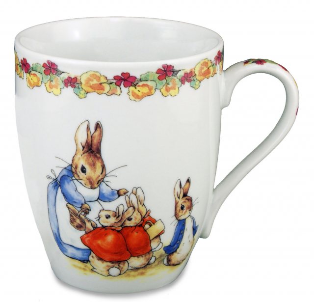 Peter Rabbit IHR Christmas Flowers Cream Napkins