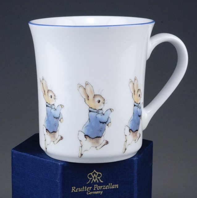 Peter Rabbit Beatrix Potters Peter Rabbit Nursery Mug