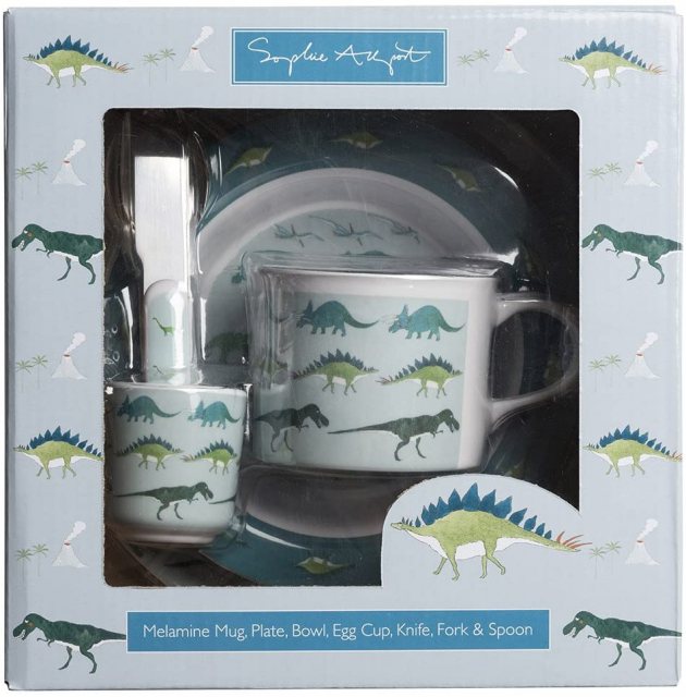 Sophie Allport Sophie Allport Dinosaurs Childrens 7pc Melamine Set