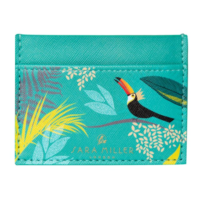 Sara Miller London Sara Miller Pink Birds Card Holder