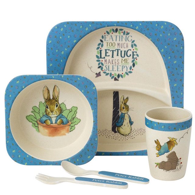 Peter Rabbit Jomafe Organic Bowl Blue