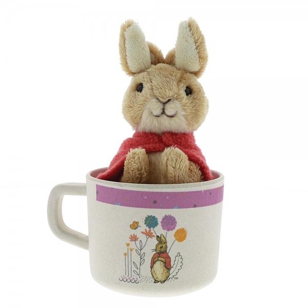 Peter Rabbit Flopsy Mug & Soft Toy Gift Set