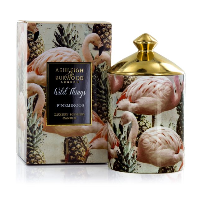 Ashleigh & Burwood London Ashleigh & Burwood Wild Things Pinemingos/Coconut & Lychee Candle