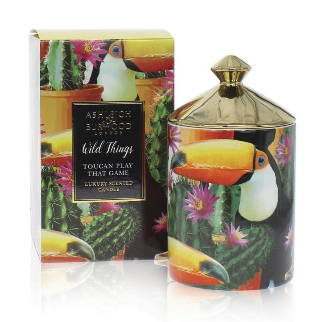 Ashleigh & Burwood London Ashleigh & Burwood Wild Things Toucan Play That Game/Mango & Nectarine Candle