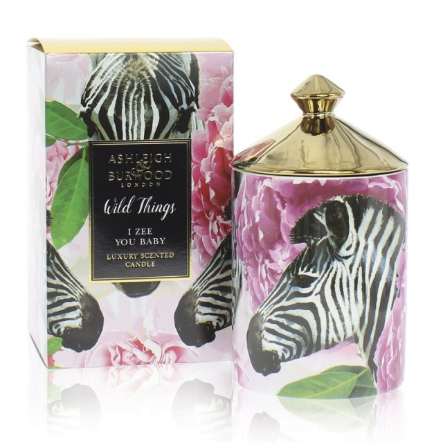 Ashleigh & Burwood London Ashleigh & Burwood Wild Things I Zee You Baby/Peony Candle