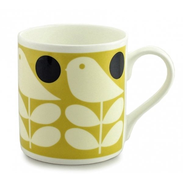 Orla Kiely London Pottery Farmhouse Mug Yellow