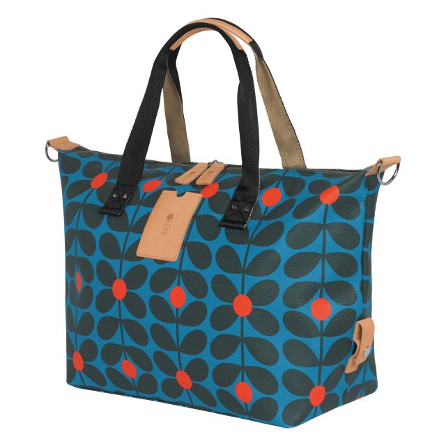 Orla Kiely Medium Zip Holdall Kingfisher Holdalls Portmeirion Online