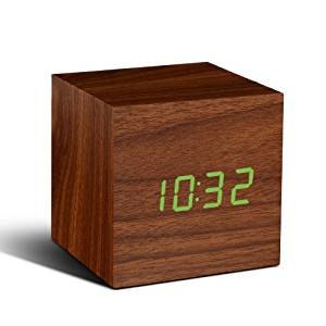 Gingko Newgate M Mantel Echo Clock - Posh Grey