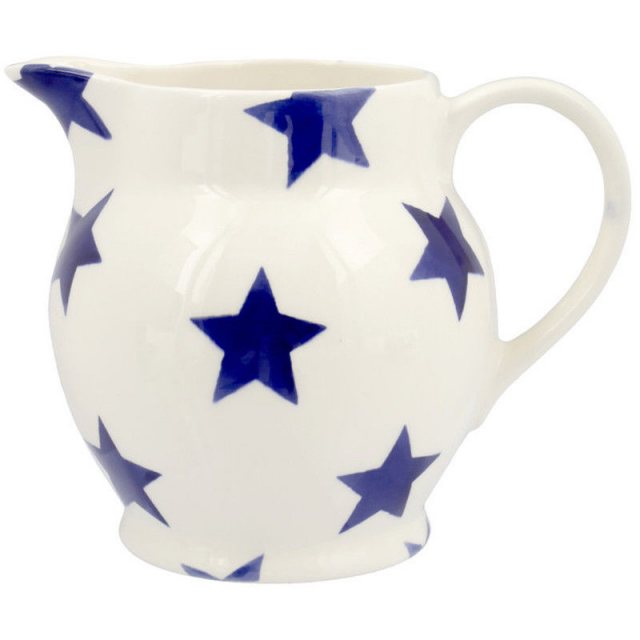 Emma Bridgewater Blue Star 1/2 Pint Jug