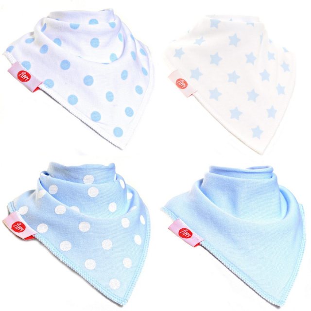 Ziggle Ziggle Baby Bandana Dribble Bib - Ethnic Elephants