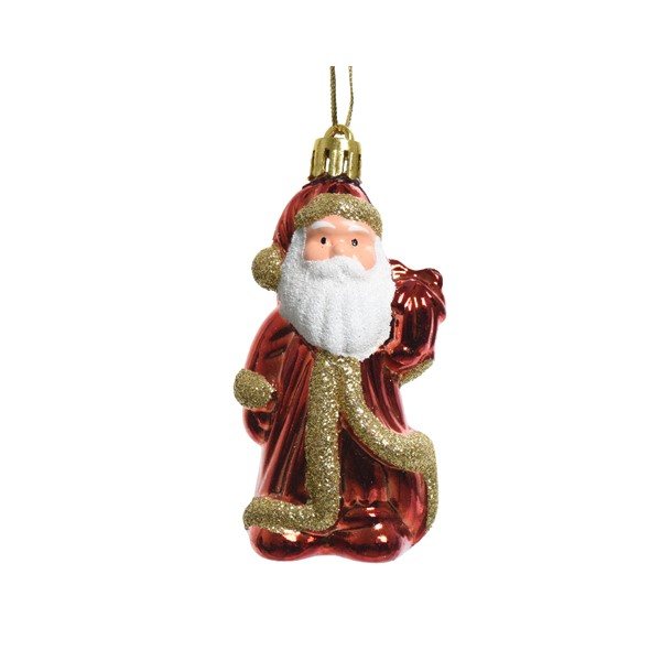 Nutcracker / Santa / Deer Glass Bauble