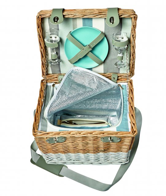 Three Rivers 2 Person Insulated Picnic Basket