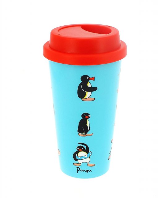 Pingu Thornback & Peel Blackbird & Bramble Travel Mug