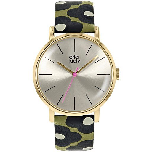 Orla Kiely Orla Kiely Patricia Seagrass & Dark Grey Watch