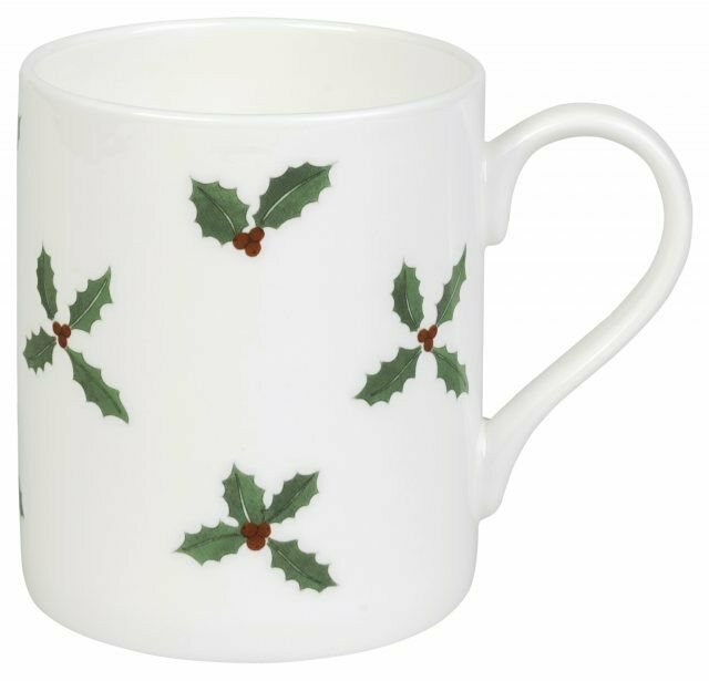 Sophie Allport Holly & Berry White Mug