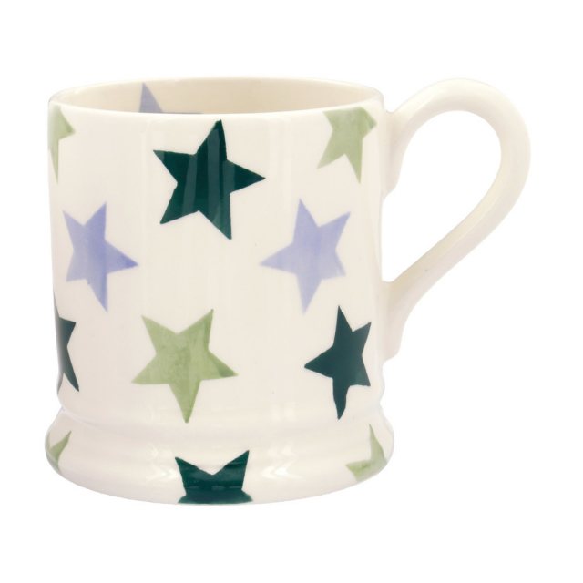Emma Bridgewater Lexington Star White with Blue Single Duvet Cover