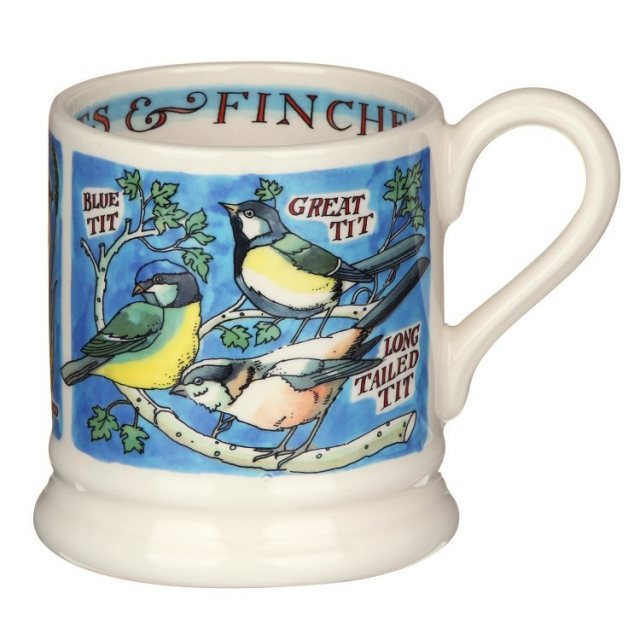 Emma Bridgewater Tits & Finches 0.5pt Mug