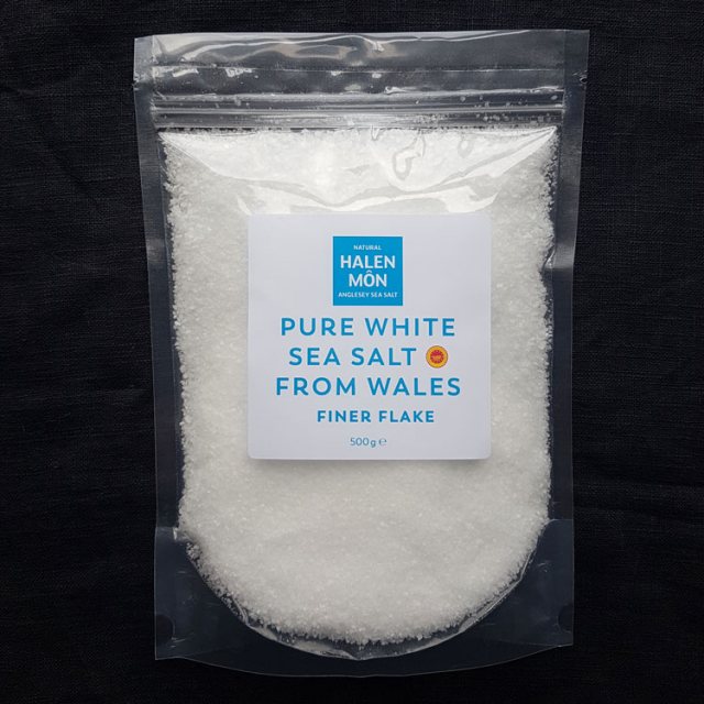 Halen Mon Halen Mon Pure Sea Salt in a Finer Flake 500g