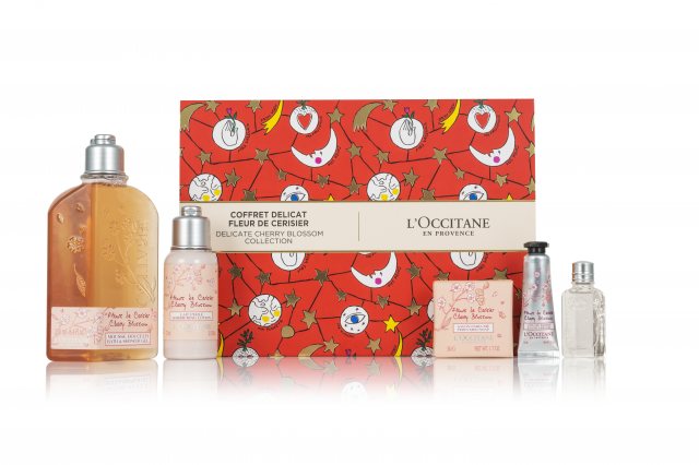 L'Occitane D/C   Xmas 2018 Cherry Blossom WHS Kit