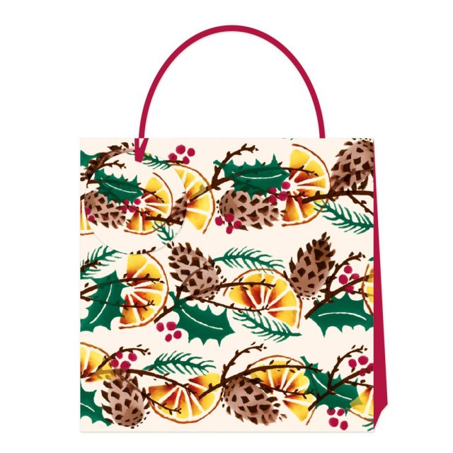 Emma Bridgewater Emma Bridgewater Holly Wreath Gift Bag