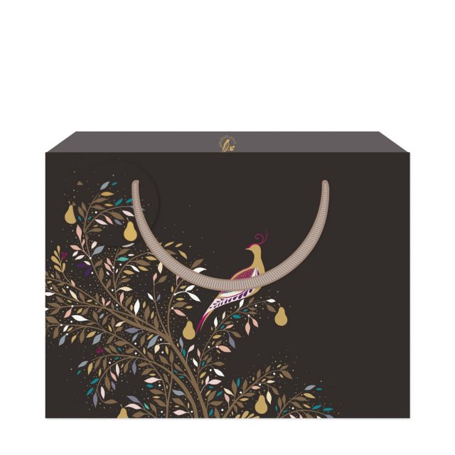 Sara Miller London Sara Miller Pink Birds Zip Top Crossbody