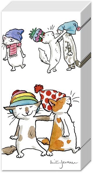 IHR Tissues Cats With Hats