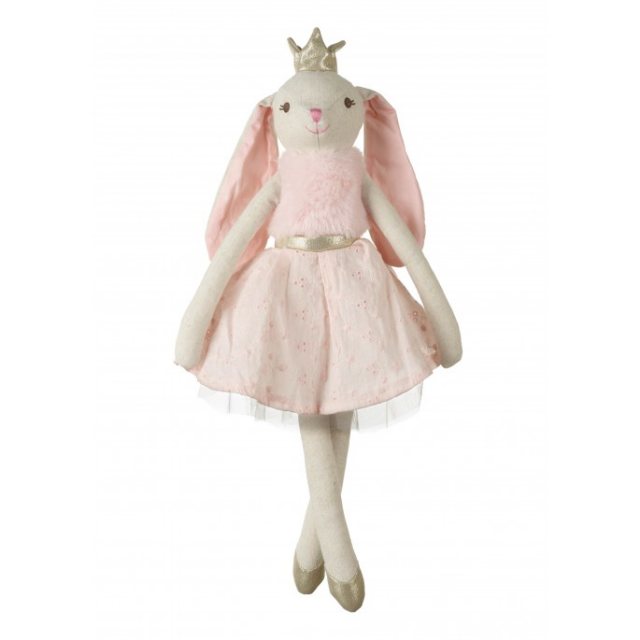 Orange Tree Powell Craft Rag Doll with Printed Dress & Petal Collar