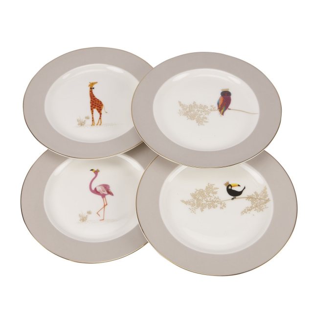 Sara Miller London Sara Miller Artisanne Noir Cork Trivets - Set of 3