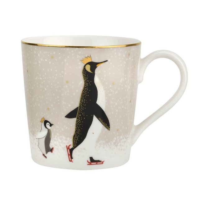 Sara Miller London Sara Miller Chelsea Collection Mug Dark Grey