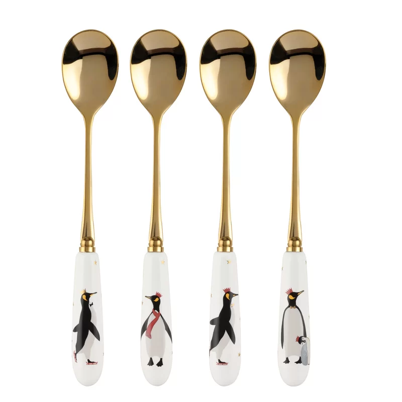 Sara Miller London MasterClass Set of 4 Teaspoons