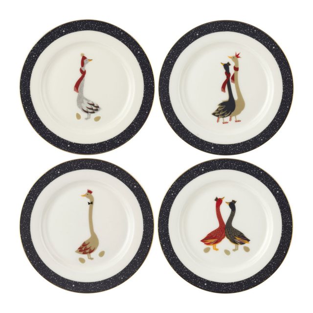 Sara Miller London Sara Miller Artisanne Noir Cork Trivets - Set of 3