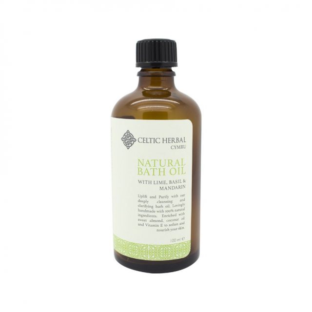 Celtic Herbal  Celtic Herbal Natural Bath Oil with Lavender 100ml