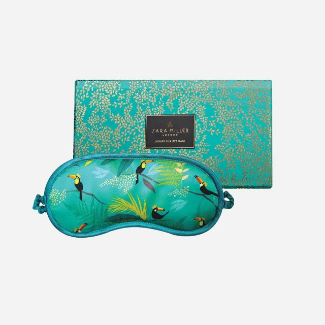 Sara Miller London Powder Luxury Lavender Eye Mask - Thrill Of The Tiger