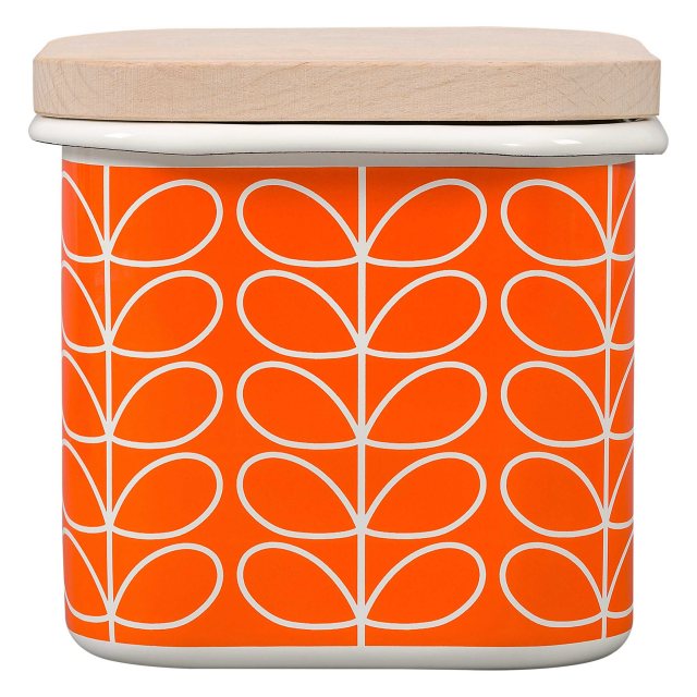 Orla Kiely Orla Kiely Early Bird Navy Quite Big Mug 350ml